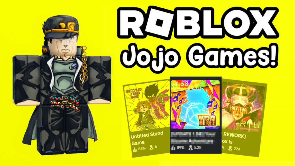 Top 5 Roblox JOJO’s Bizarre Adventure Games (2024)