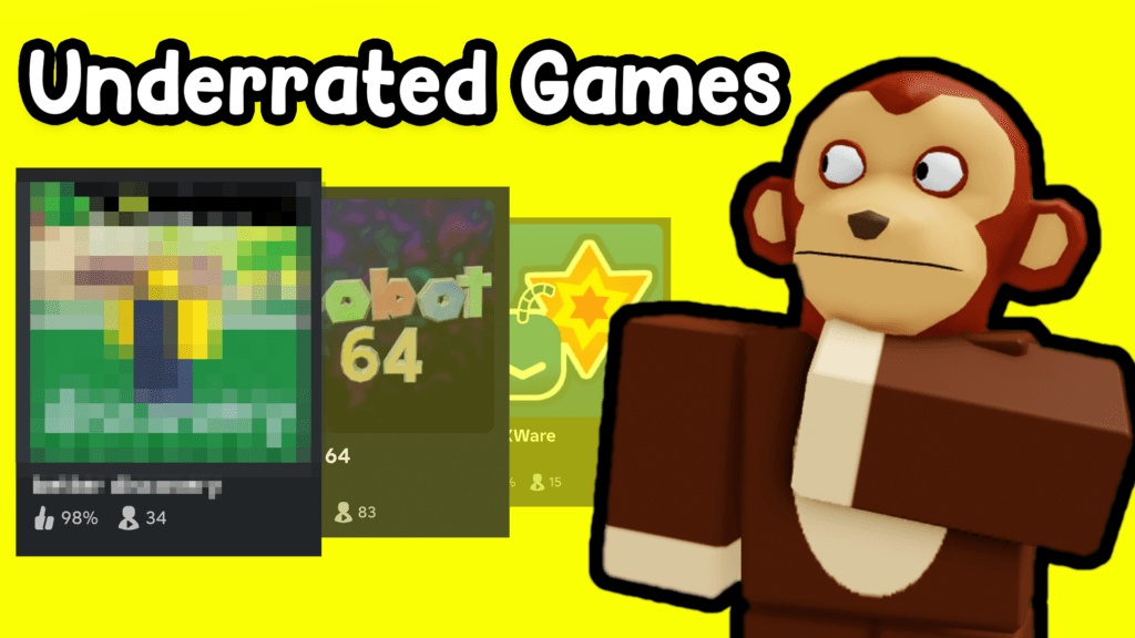 How To Find Underrated Roblox Games (2024)