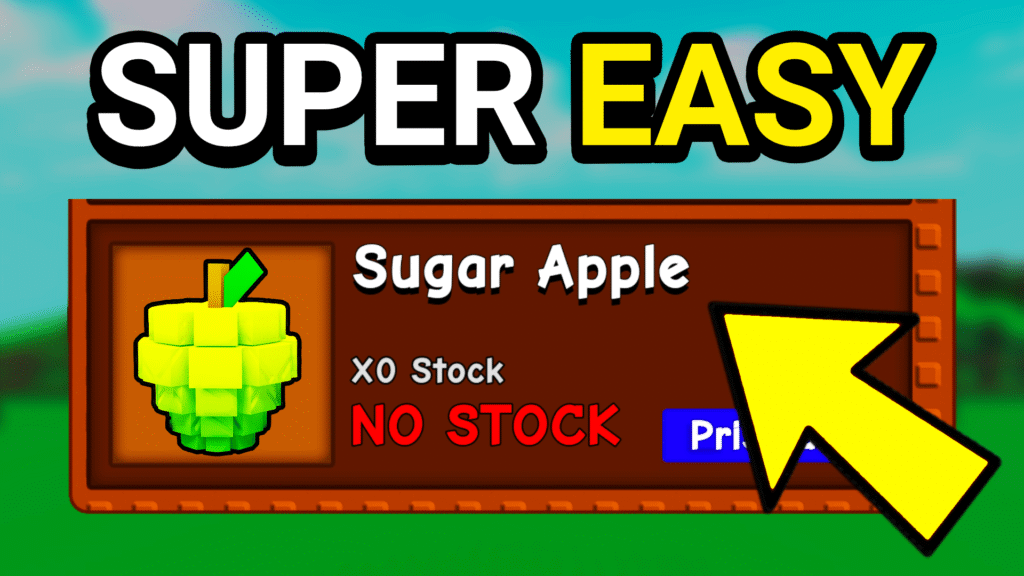 How To Get Sugar Apple Seed FAST In Grow A Garden (Roblox 2025)