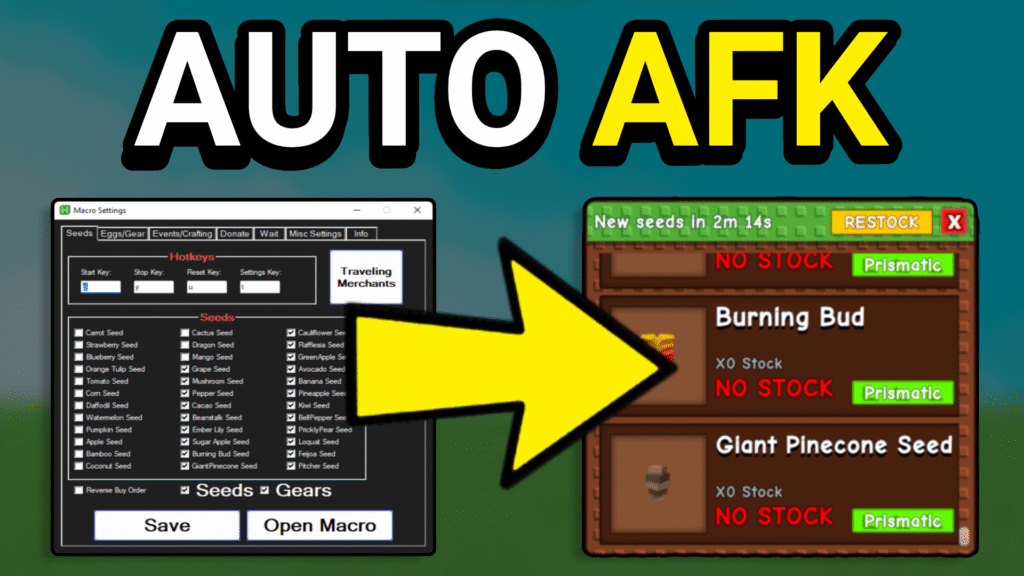 How To AFK In Grow A Garden Roblox UPDATED (Best AFK Macro)